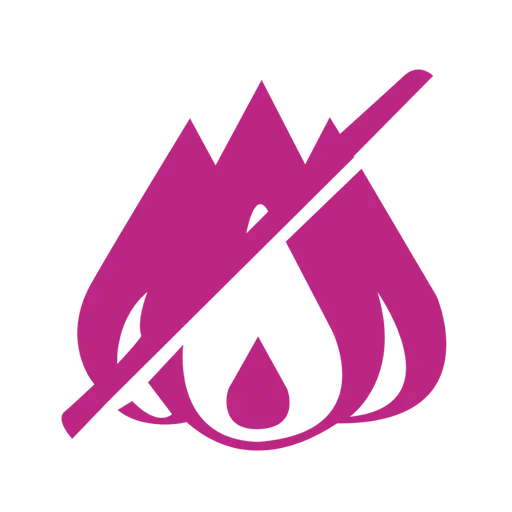 IFR — inherently flame retardant icon