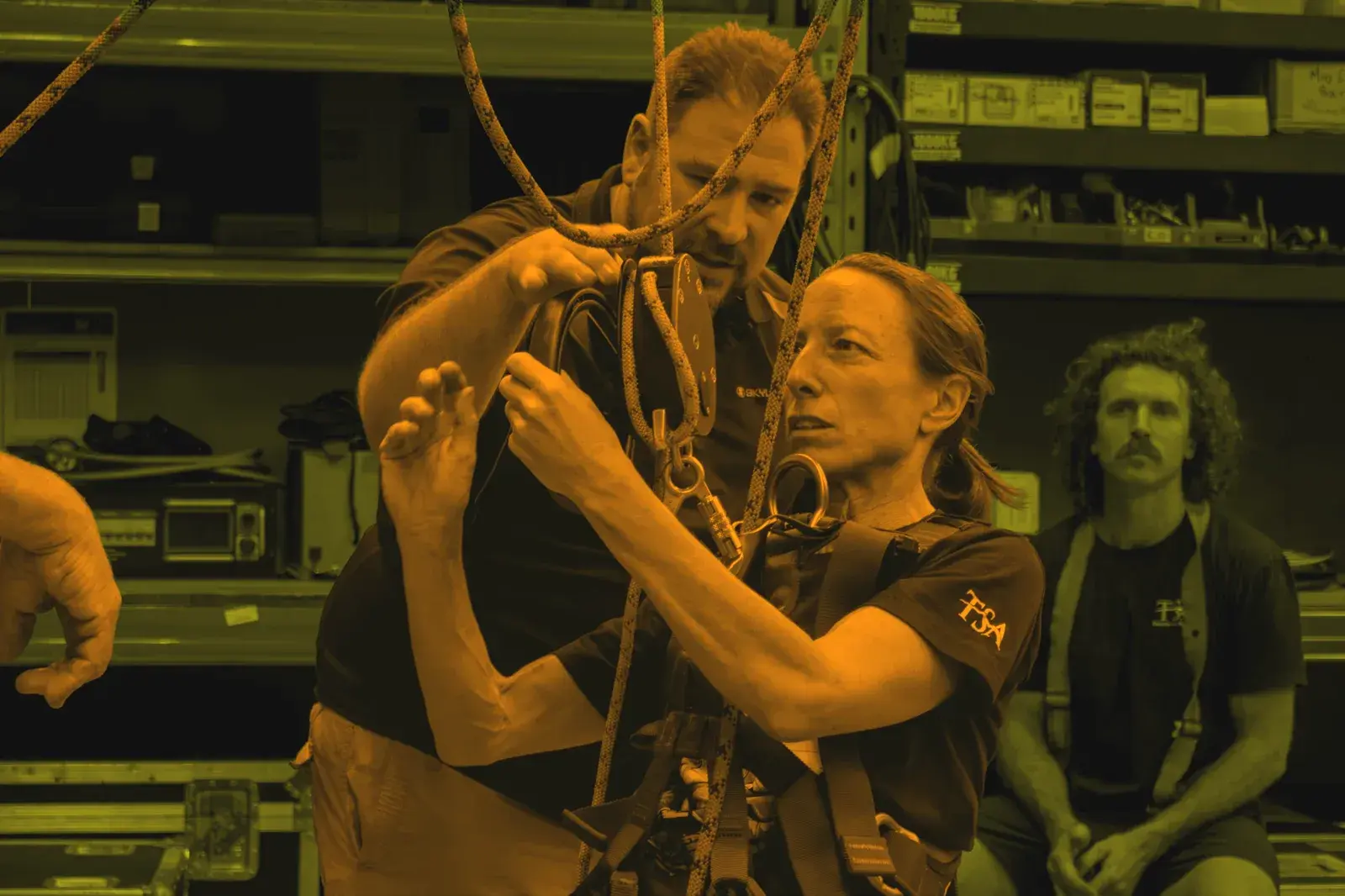 Rated height-safety and rescue gear - the right equipment for high-risk work.