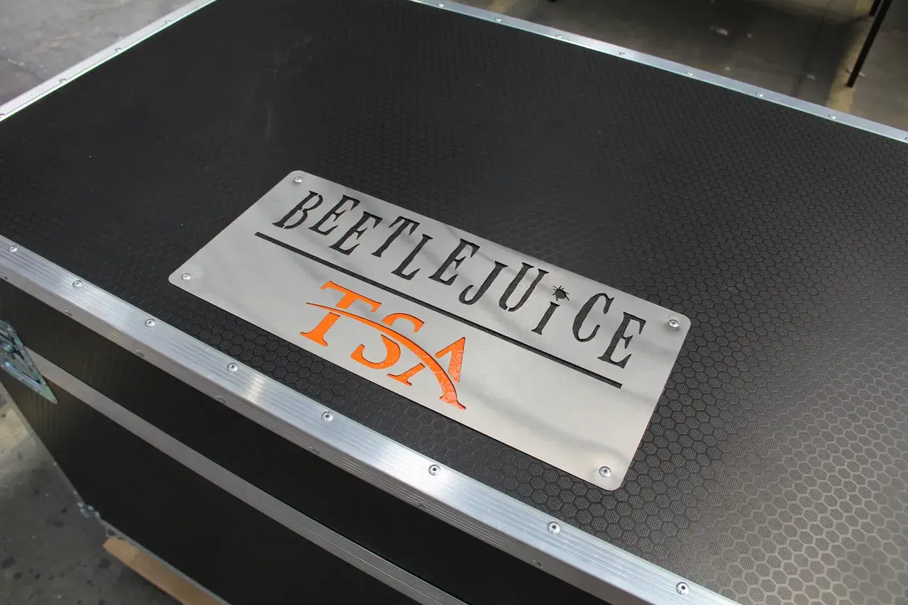 TSA road case built for the Beetlejuice touring package