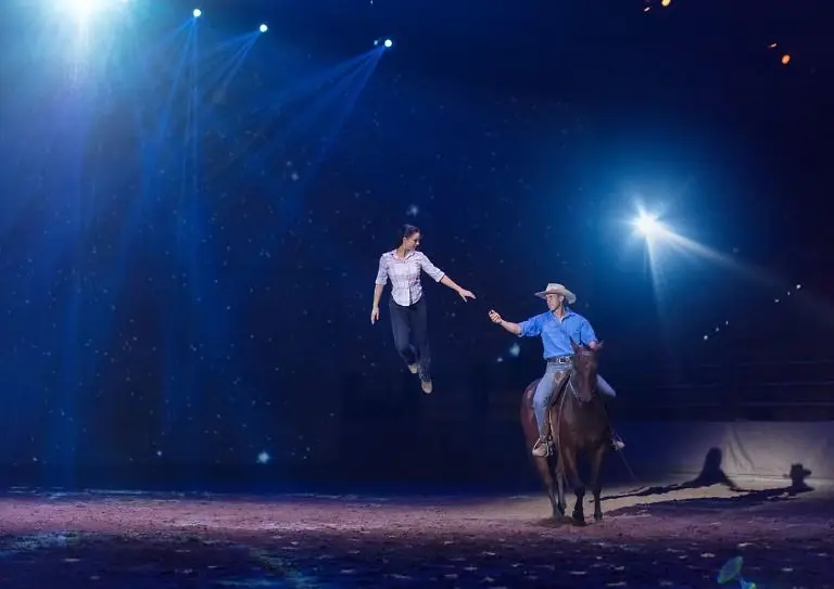 Australian Outback Spectacular - Love Is In The Air show scene, alternate angle